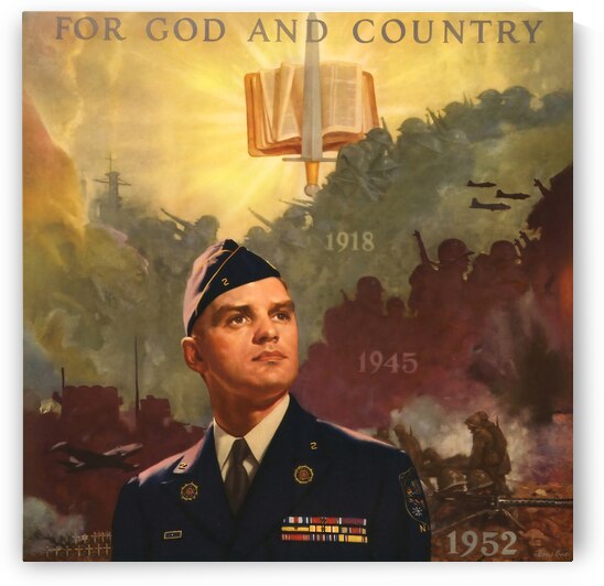 1952 for god and country  by Row One Brand