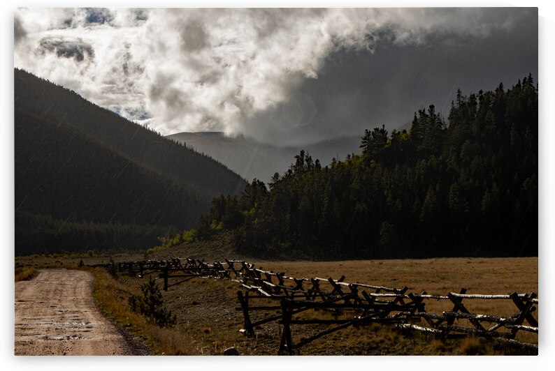 On the Edge of a Storm by B Zolle