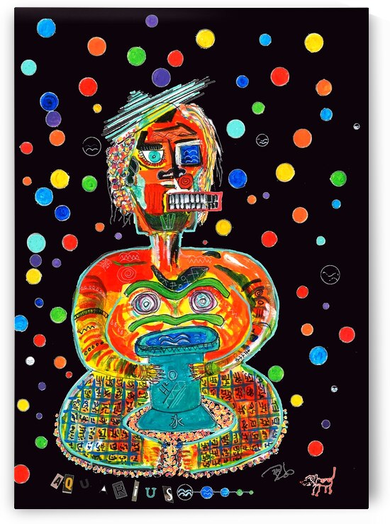 Aquarius - The Water Bearer by Robert Burton