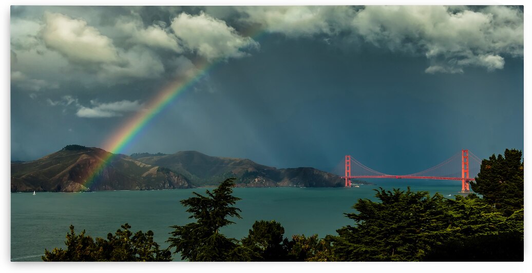 Clearing Storm Golden Gate by Jonathan Payne