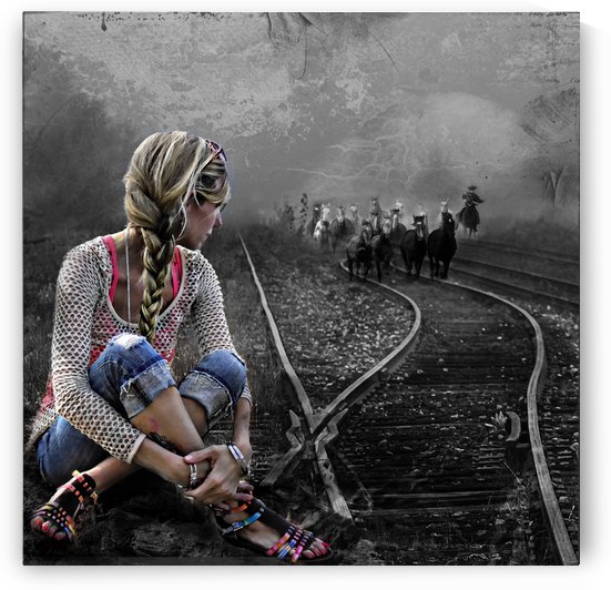 Railway TracksBW by Light Seeker