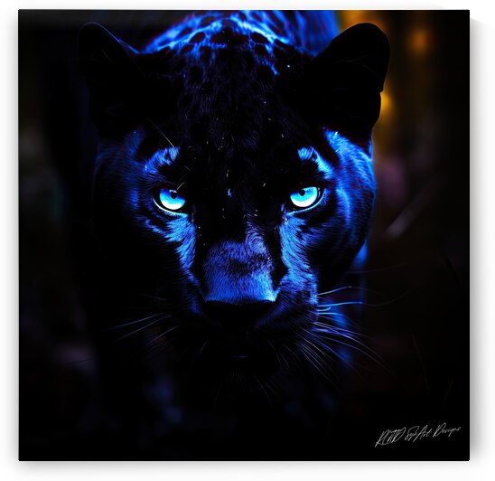 Panther Blue by SykArt Designs