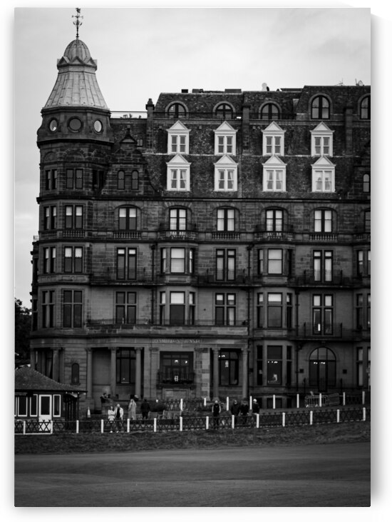 hamilton grand hotel on 18th hole st andrews  ver by Black And White
