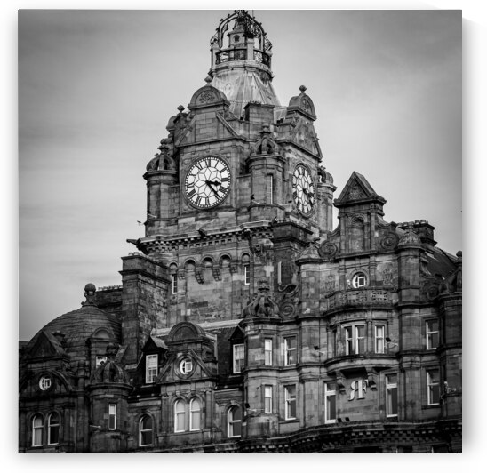 north british railway station hotel  square 4662 by Black And White