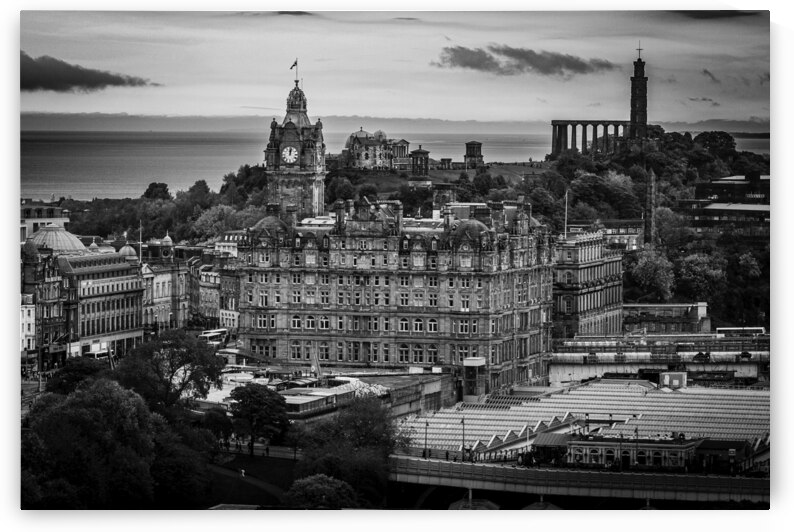 calton hill balmoral hotel  horizontal 4663 Calto by Black And White