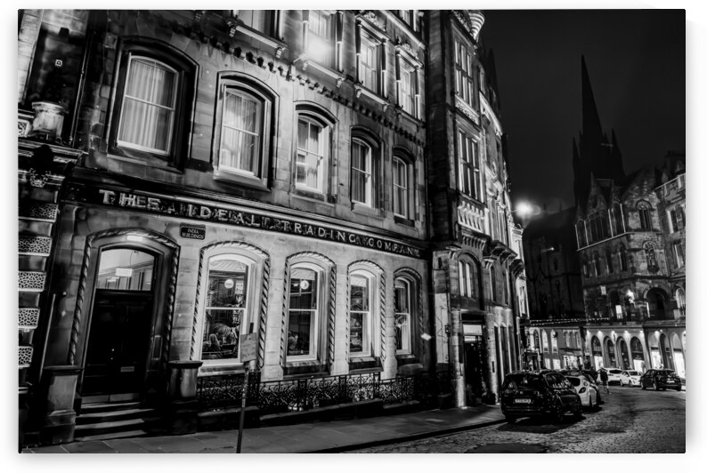 victoria street at night  horizontal 4678 Ideal 1 by Black And White