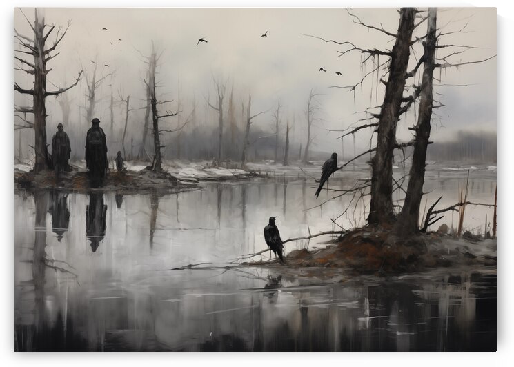 Shadows by the Lake by In Art Nest