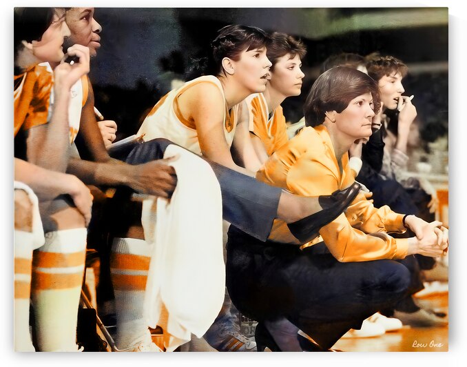 pat summitt tennessee womens basketball sideline by Row One Brand