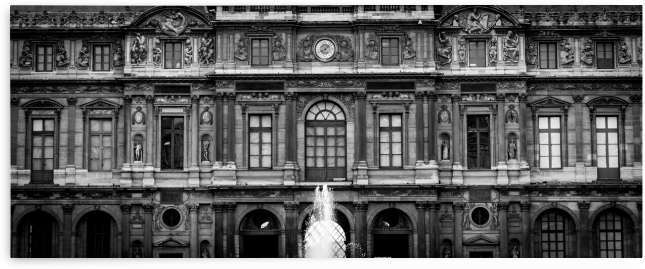 musee du louvre  panoramic 2455 Musee 13k by Black And White