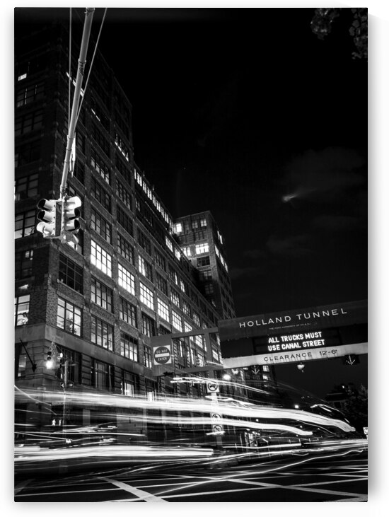 holland tunnel  vertical 1453 Holland 13k by Black And White