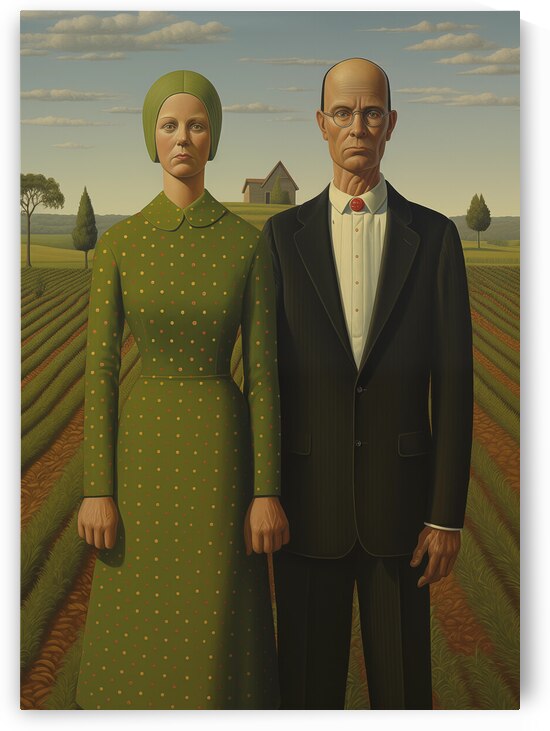 American Gothic Revival by In Art Nest