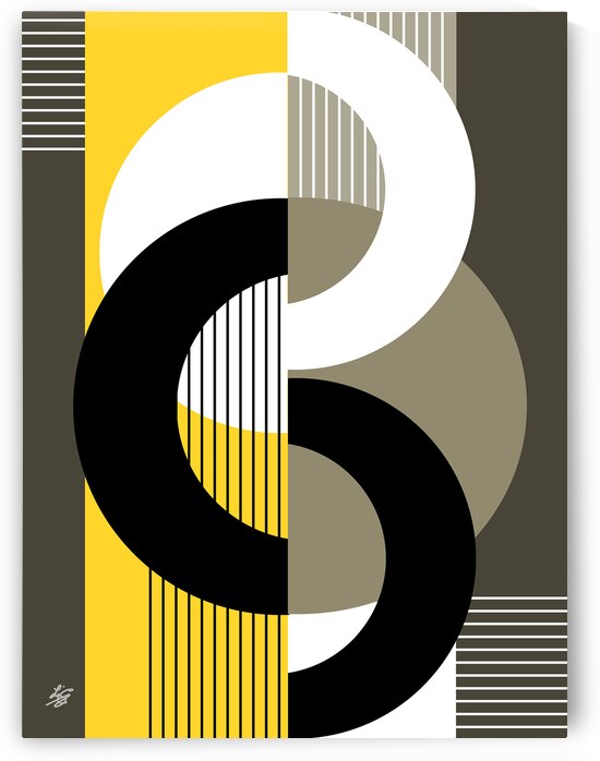 Geometric Abstract by Liz Cereby