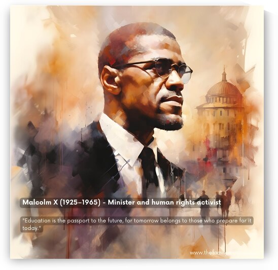 Malcolm X by Landon