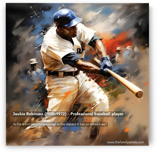 Jackie Robinson by Landon