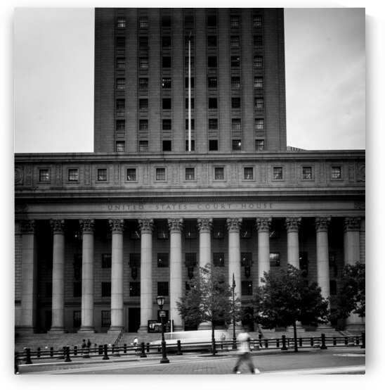 us court of appeals nyc  square 1395 Appeals 13k. by Black And White