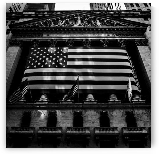 wall street  square 1519 Wall 13k by Black And White