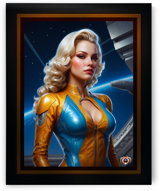 The Future Looks Great Captivating AI Concept Art Portrait by Xzendor7 by xzendor7