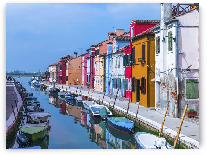 Burano Canal by Assaf Frank