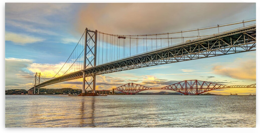 Forth Road Bridge by Assaf Frank