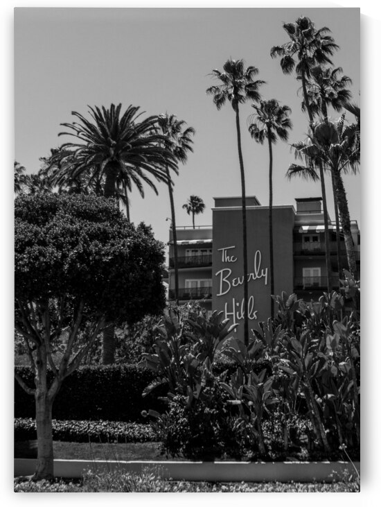 beverly hills hotel  vertical 2138 Beverly 13k.jp by Black And White