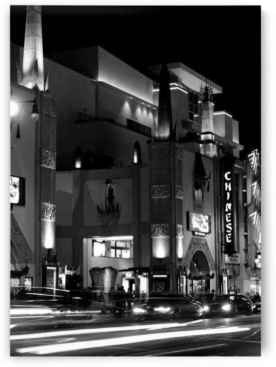 graumans chinese theater hollywood boulevard  ver by Black And White