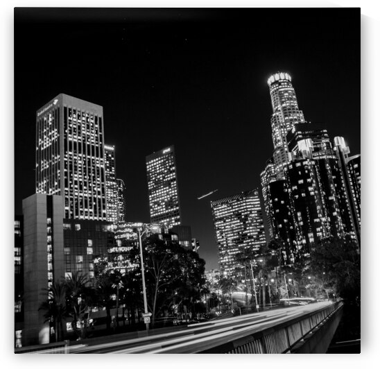 los angeles skyline us bank building bank america 1708196911.8755 by Black And White