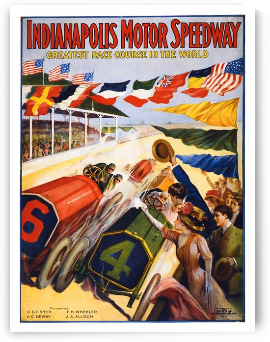 greatest race course in the world indianapolis.jp by Row One Brand