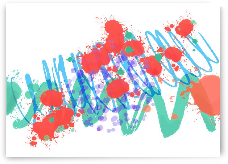 Jumping Through Colors 2024 by Iris H Richardson