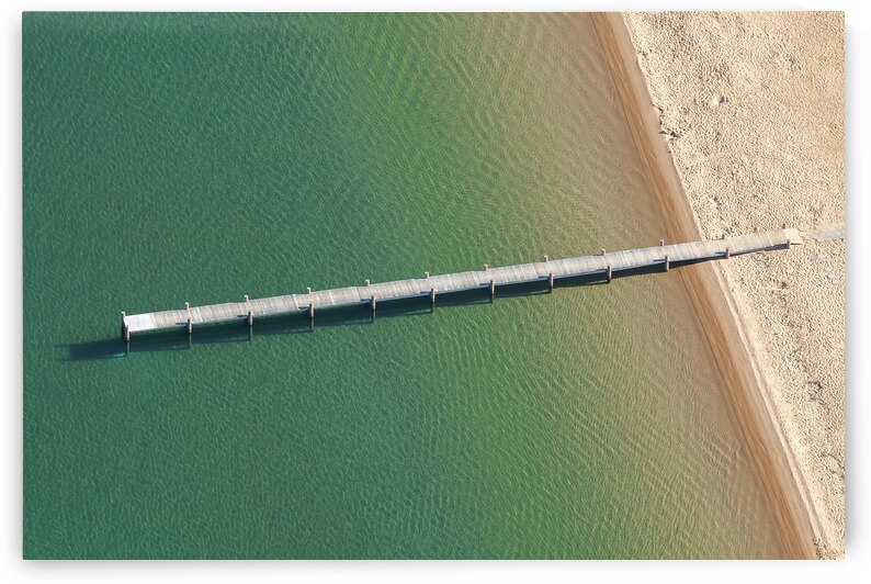 Gorgeous Lake Tahoe Water and Pier  by Evan Petty Photography