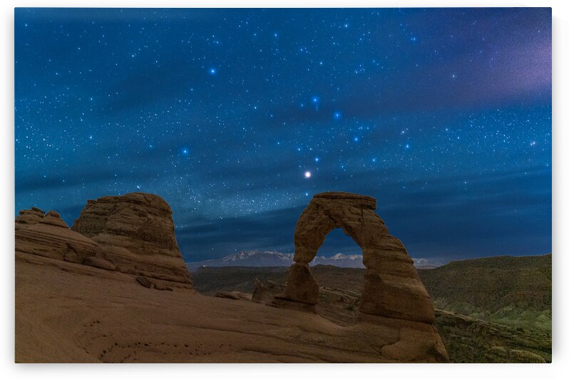 Delicate Arch Stars by Geoffrey Prior
