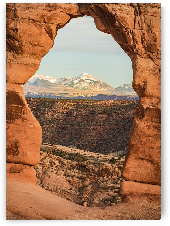 Through Delicate Arch by Geoffrey Prior