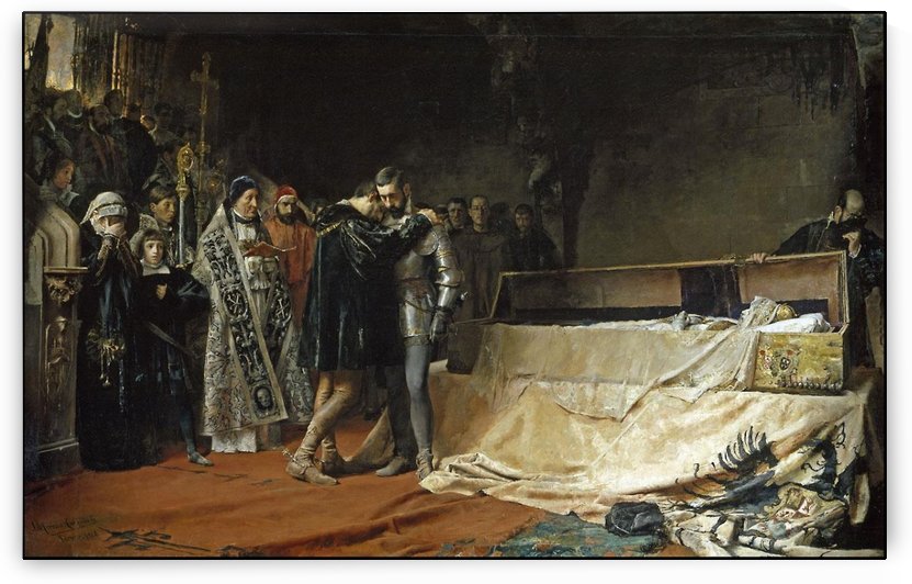 The Funeral by Jose Moreno Carbonero