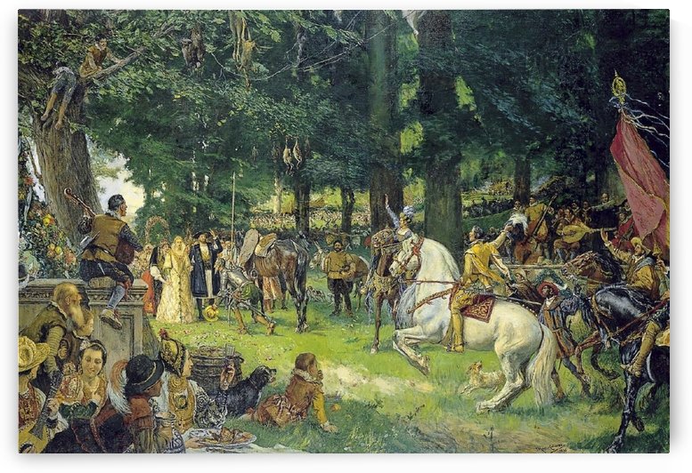 Las bodas de Camacho by Jose Moreno Carbonero