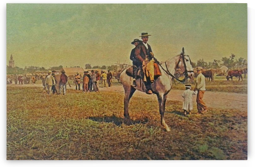 Visiting the fair by Jose Moreno Carbonero