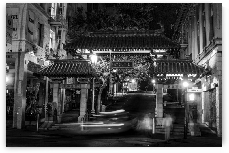 chinatown dragon gate  horizontal 2763 Dragon 13k by Black And White