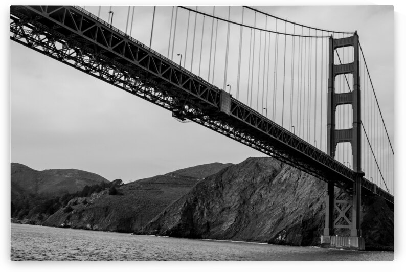 golden gate bridge  horizontal 4523 Kirby 13k by Black And White