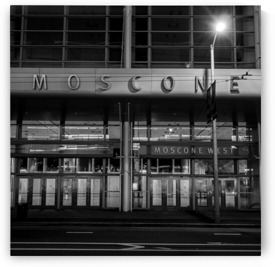moscone center night  square 2966 Moscone 13k by Black And White