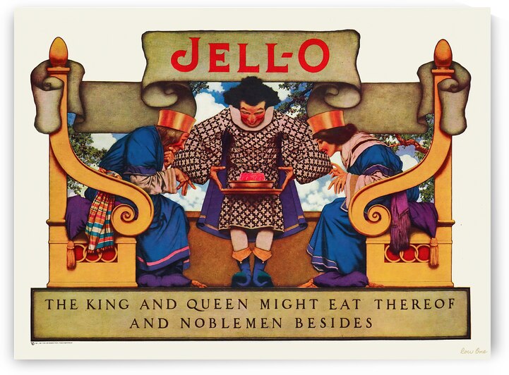 1921 Jello Ad by Row One Brand