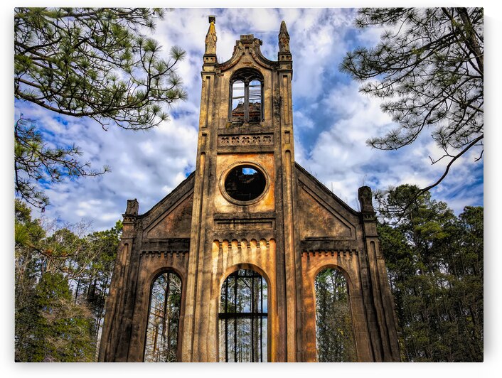 Princeville Prince Frederick Church Ruins by Norma Brandsberg Photography
