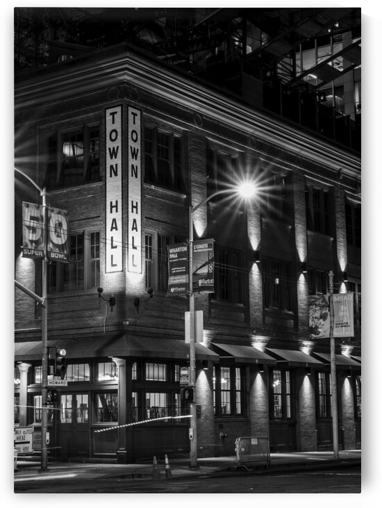 town hall restaurant howard and beale  vertical 3 by Black And White