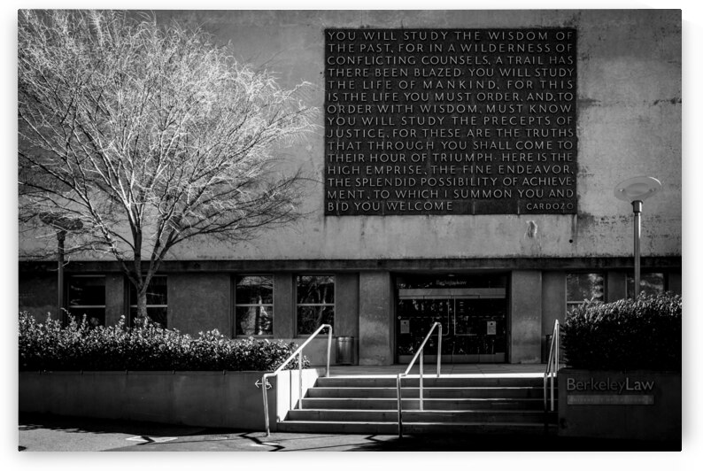 uc berkeley school of law library  horizontal 281 by Black And White