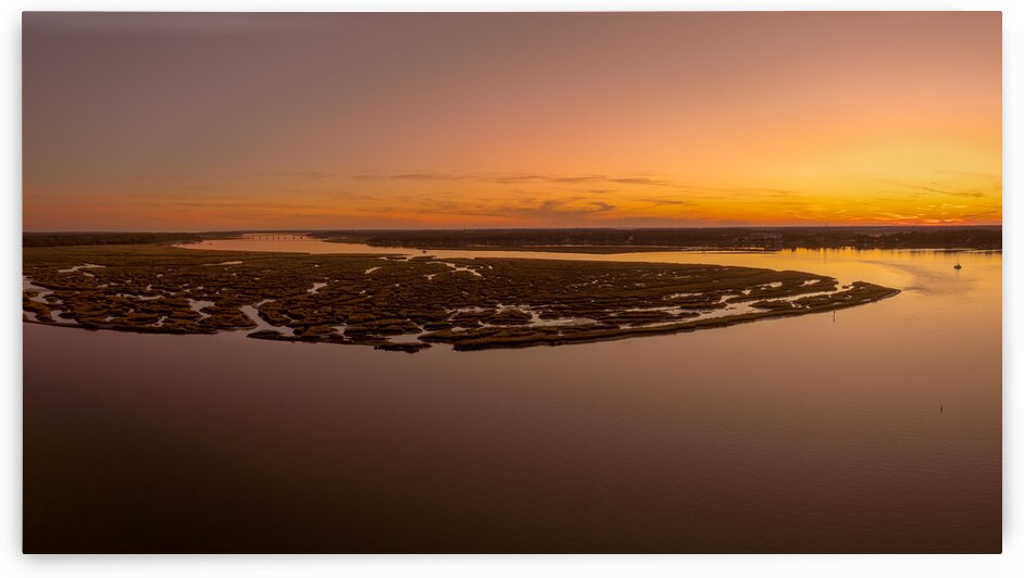Beaufort SC Sea Islands Sunset by Norma Brandsberg Photography