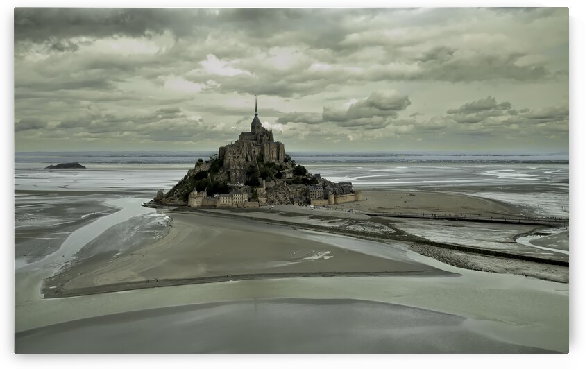 Mont Saint-Michel Reflections by Norma Brandsberg Photography
