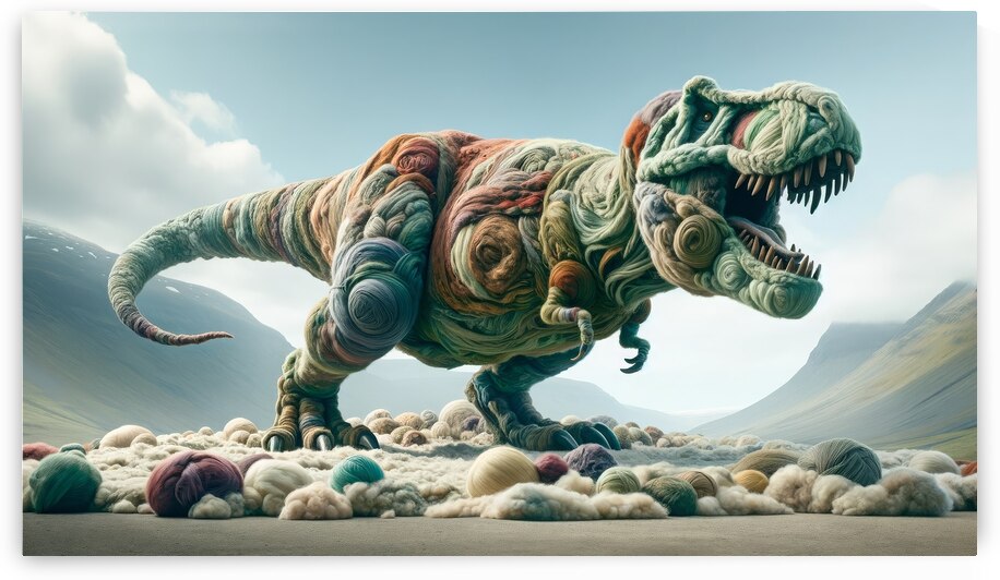 Threadosaurus Rex by Studio 9 Collective