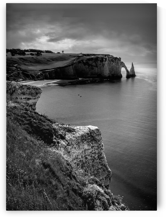  Etretat  Normandy Cliffs Vertical by Norma Brandsberg Photography