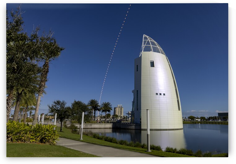 SpaceX Exploration Tower Port Canaveral Florida by Norma Brandsberg Photography