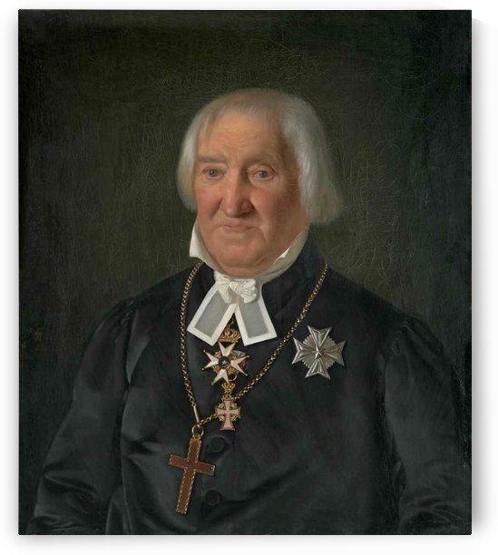 Portrett av Christian Sorensen by Adolph Tidemand