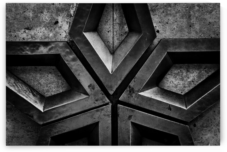 dallas star at city hall  horizontal 2119 OCD 13k by Black And White