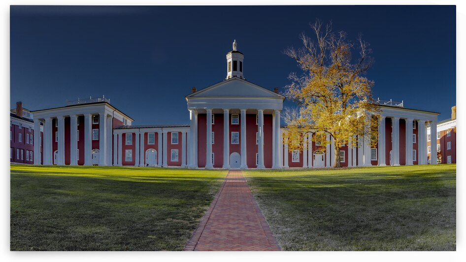 Washington and Lee University Colonnade by Norma Brandsberg Photography
