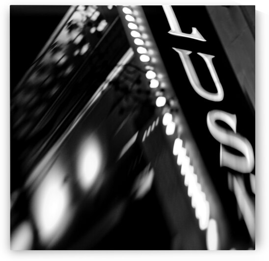 plush night club sign  square 788 Plush 13k by Black And White